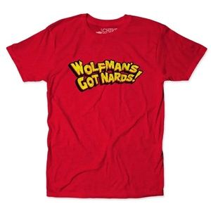 Monster Squad 1980’s Horror, ‘WOLFMAN’s GOT NARDS! Mens XL Red T-Shirt, NEW!!